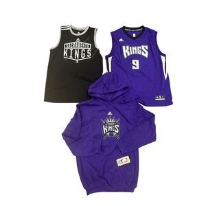 Adidas Sacramento Kings Rajon Rando Youth XL Bundle